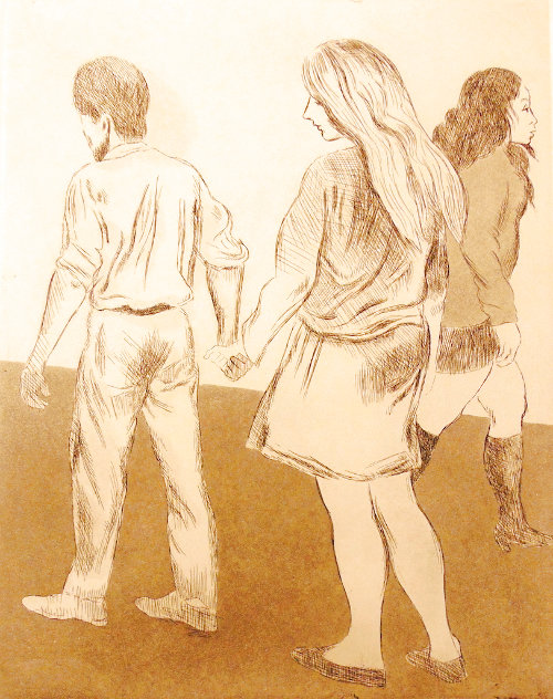 Street Scene Limited Edition Print by Raphael Soyer