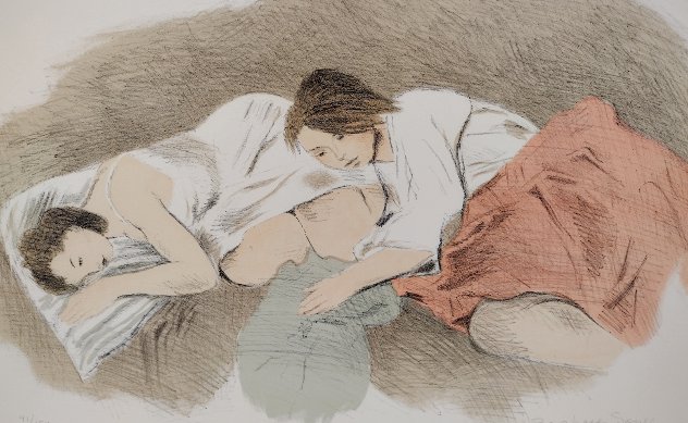 Adolescences 1971 - Teenagers Limited Edition Print by Raphael Soyer