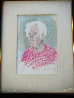Portrait of Chiam Gross 1970 19x15 Works on Paper (not prints) by Raphael Soyer - 1