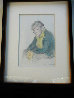 Portrait of Rebecca Soyer 1970 19x24 Works on Paper (not prints) by Raphael Soyer - 1