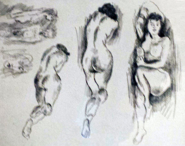 Nudes AP 1950 Limited Edition Print by Raphael Soyer