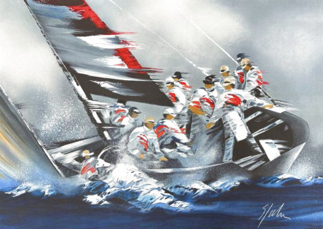 Americas Cup: Alinghi 2006 Limited Edition Print - Victor Spahn
