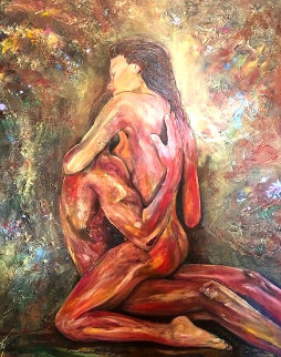 In the Light of Love 2000 65x45 Super Huge Original Painting - Spar Street In the Light of Love 2000 65x45 Super Huge Original Painting - Spar Street