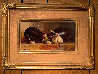 Eggplants 1995 14x20 Original Painting by Loran Speck - 1