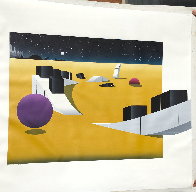 Piano Scape 1990 38x44 Super Huge Original Painting by Stan Solomon - 1 Piano Scape 1990 38x44 Super Huge Original Painting by Stan Solomon - 1