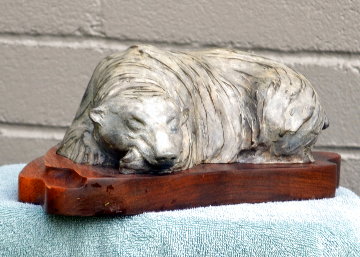 Northern Nap, and Survivors Tale Bronze Sculptures 1992 14 in Sculpture - Pati Stajcar Northern Nap, and Survivors Tale Bronze Sculptures 1992 14 in Sculpture - Pati Stajcar