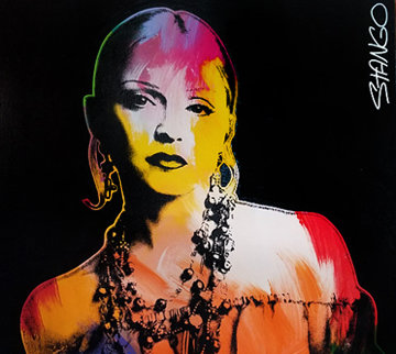 Madonna 1994 41x38 Super Huge Original Painting - John Stango Madonna 1994 41x38 Super Huge Original Painting - John Stango