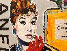 Audrey Hepburn Chanel Bottle 2018 32x32 Original Painting by John Stango - 2