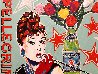 Audrey Hepburn Pellegrino 2018 34x41 - Huge Original Painting by John Stango - 3