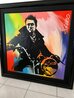 James Dean 1997 - Huge - 60x60  -Signed Twice Original Painting by John Stango - 1