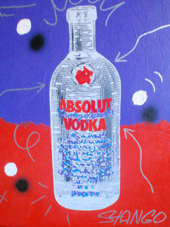 Absolute Vodka 30x23 Original Painting - John Stango Absolute Vodka 30x23 Original Painting - John Stango