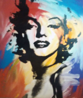 Marilyn Monroe 1997 48x40 Original Painting - John Stango Marilyn Monroe 1997 48x40 Original Painting - John Stango