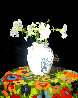 Flowers in Bloom Watercolor 1974 18x15 in Watercolor by Stephen Stavast - 0