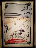 Bats Over Barstow 1994 Limited Edition Print by Ralph Steadman - 3