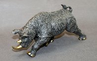Black Rhinoceros Bronze Sculpture 2016 17 in Sculpture by Barry Stein - 3 Black Rhinoceros Bronze Sculpture 2016 17 in Sculpture by Barry Stein - 3