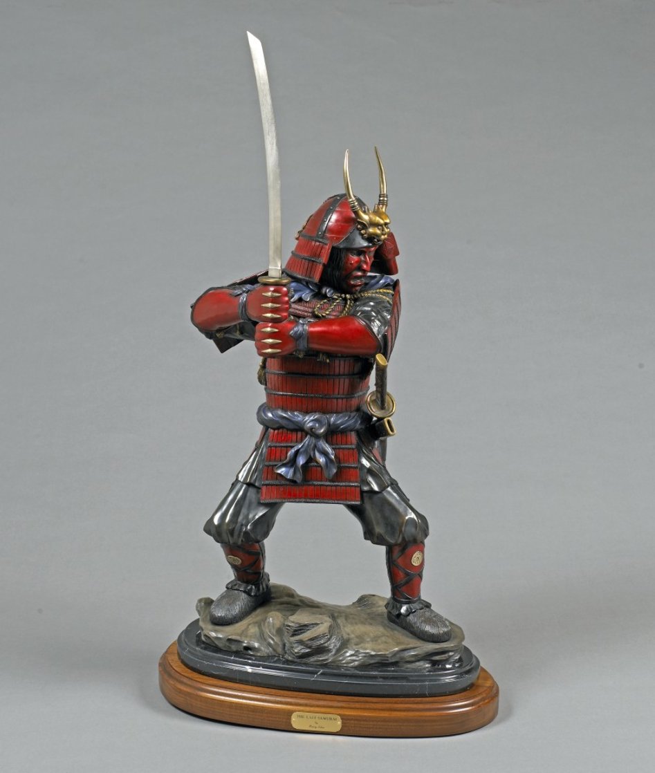 Last Samurai Bronze Sculpture 2016 37 in Sculpture by Barry Stein Last Samurai Bronze Sculpture 2016 37 in Sculpture by Barry Stein