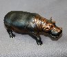 Hippopotamus Bronze Sculpture 2016 16 in Sculpture by Barry Stein - 1