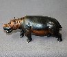 Hippopotamus Bronze Sculpture 2016 16 in Sculpture by Barry Stein - 1 Hippopotamus Bronze Sculpture 2016 16 in Sculpture by Barry Stein - 1