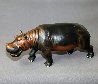 Hippopotamus Bronze Sculpture 2016 16 in Sculpture by Barry Stein - 2 Hippopotamus Bronze Sculpture 2016 16 in Sculpture by Barry Stein - 2