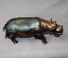Hippopotamus Bronze Sculpture 2016 16 in Sculpture by Barry Stein - 4