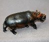 Hippopotamus Bronze Sculpture 2016 16 in Sculpture by Barry Stein - 5