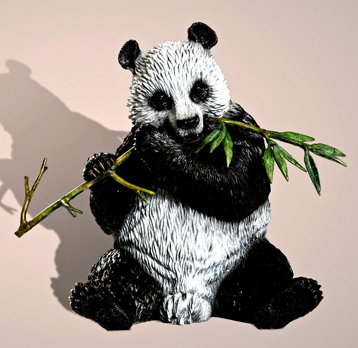 Panda Bronze Sculpture 2020 9 in Sculpture by Barry Stein Panda Bronze Sculpture 2020 9 in Sculpture by Barry Stein