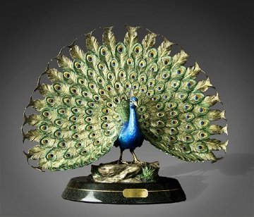 In Living Color Bronze Sculpture 2000 24 in Sculpture - Barry Stein In Living Color Bronze Sculpture 2000 24 in Sculpture - Barry Stein