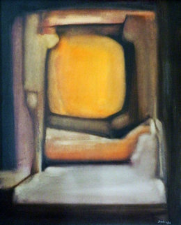 Astre Au Repos 1966 30x24 Original Painting - Stelio Sole Astre Au Repos 1966 30x24 Original Painting - Stelio Sole