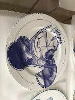 Vortex Engraving Charger Ceramic Plate #1-#12 2000 Limited Edition Print by Frank Stella - 7 Vortex Engraving Charger Ceramic Plate #1-#12 2000 Limited Edition Print by Frank Stella - 7