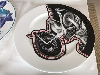 Vortex Engraving Charger Ceramic Plate #1-#12 2000 Limited Edition Print by Frank Stella - 11 Vortex Engraving Charger Ceramic Plate #1-#12 2000 Limited Edition Print by Frank Stella - 11