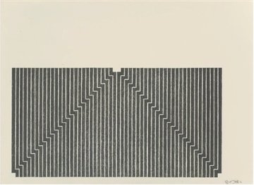 Aluminum Series - Union Pacific 1970 Limited Edition Print - Frank Stella Aluminum Series - Union Pacific 1970 Limited Edition Print - Frank Stella