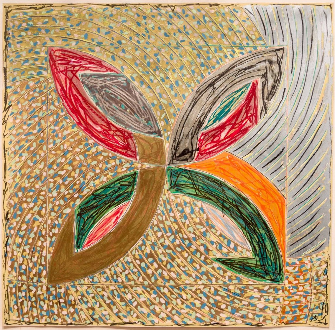Polar Coordinates VII 1980 Unique Embellished Lithograph Works on Paper (not prints) by Frank Stella Polar Coordinates VII 1980 Unique Embellished Lithograph Works on Paper (not prints) by Frank Stella