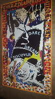 Dare Dream Discover Poster 1991 HS Limited Edition Print by Frank Stella - 1 Dare Dream Discover Poster 1991 HS Limited Edition Print by Frank Stella - 1