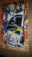 Dare Dream Discover Poster 1991 HS Limited Edition Print by Frank Stella - 6 Dare Dream Discover Poster 1991 HS Limited Edition Print by Frank Stella - 6