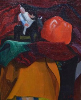 Tin Man 21x19 Original Painting - Joseph Stella Tin Man 21x19 Original Painting - Joseph Stella