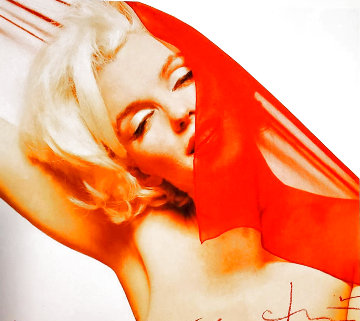 Marilyn in Red Scarf 2009 Photography - Bert Stern