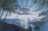 Dolphin Sunrise 2003 33x43 Original Painting by Steven Powers - 0