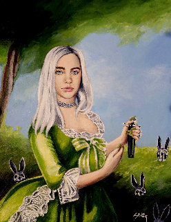 Billie 2020 24x20 Original Painting - Thomas Stiltz Billie 2020 24x20 Original Painting - Thomas Stiltz