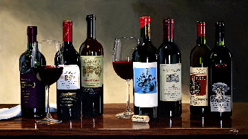 Napa Superstars 2020 24x42 Original Painting - Thomas Stiltz Napa Superstars 2020 24x42 Original Painting - Thomas Stiltz