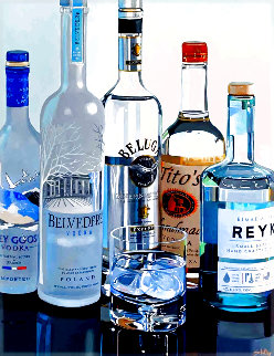 Vodka World 26x34 Original Painting - Thomas Stiltz Vodka World 26x34 Original Painting - Thomas Stiltz