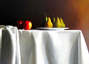Helen's Table 36x48 Huge Original Painting - Thomas Stiltz Helen's Table 36x48 Huge Original Painting - Thomas Stiltz