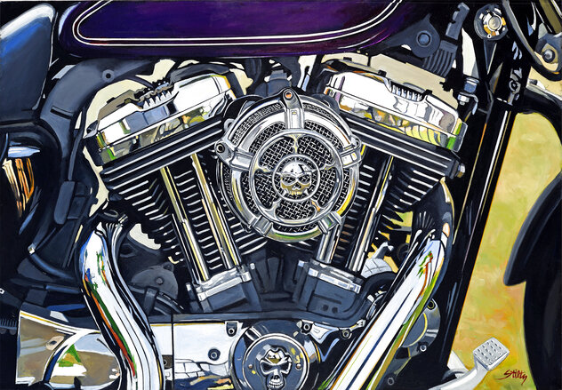 Minnie 2025 Framed Oil on Canvas by Thomas Stiltz - For Sale