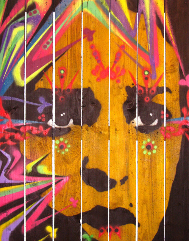 March Hare 2004 Giclee on Canvas 14x11 by Grace Slick - For Sale