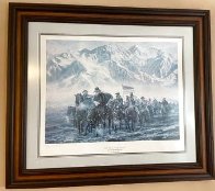 Never a Complaint 1987 - Utah Limited Edition Print by Don Stivers - 1