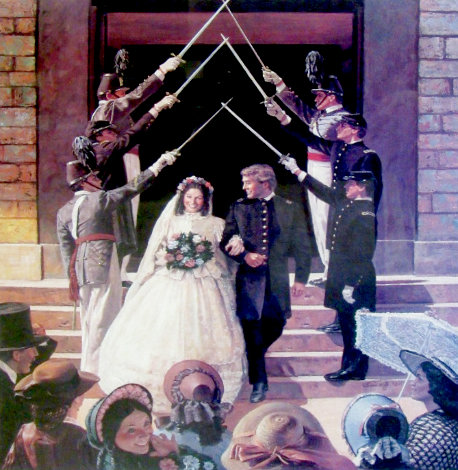 Wedding at West Point 1985 - New York Limited Edition Print - Don Stivers