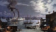 Hartford: City of Hartford - Arriving in 1870 1993 Limited Edition Print by John Stobart - 0 Hartford: City of Hartford - Arriving in 1870 1993 Limited Edition Print by John Stobart - 0