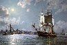 U.S.S. Constitution Preparing to Sail on the Ebb Tide Limited Edition Print by John Stobart - 0