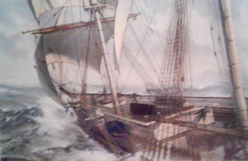 Lighting Rounding 2002 Limited Edition Print - John Stobart Lighting Rounding 2002 Limited Edition Print - John Stobart