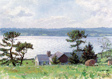 View Over the Sakonnet River 1987 Limited Edition Print - John Stobart View Over the Sakonnet River 1987 Limited Edition Print - John Stobart