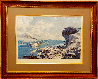 Chattanooga: Ross’s Landing Flatboats on the Tennessee River in 1848 1992 - Huge Limited Edition Print by John Stobart - 1
